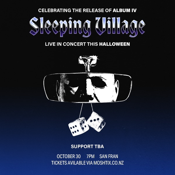 Sleeping Village - FOUR Album Release Show live at San Fran - Concert poster