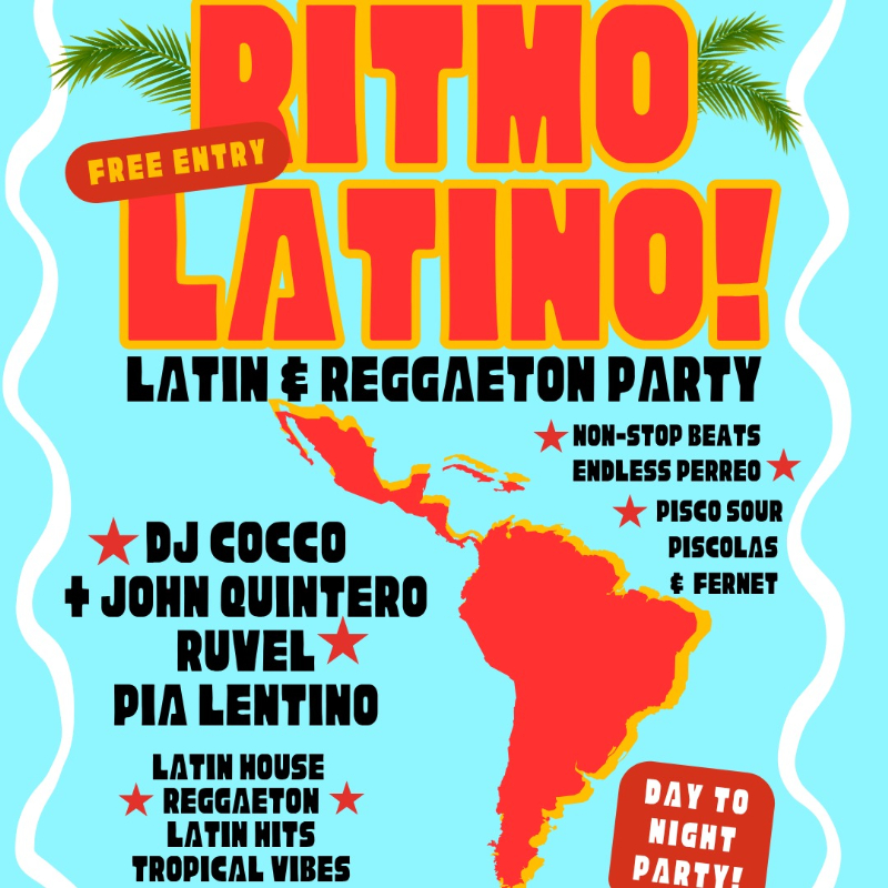 RITMO LATINO! live at MOJO'S BAR in Perth on May 03, 2026 - Concert poster
