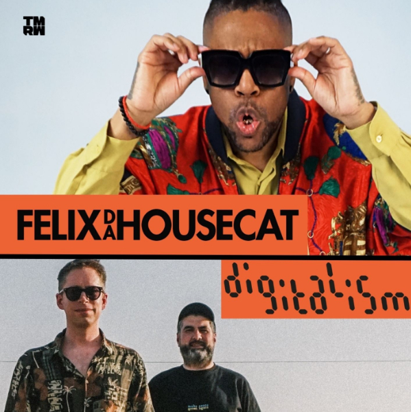 FELIX DA HOUSECAT & DIGITALISM (DJ Set) live at BEACH HOTEL, BYRON BAY in BYRON BAY on March 28, 2026 - Concert poster