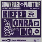 Kiefer w Live Trio (US) + Onra (FR) + INQ + more