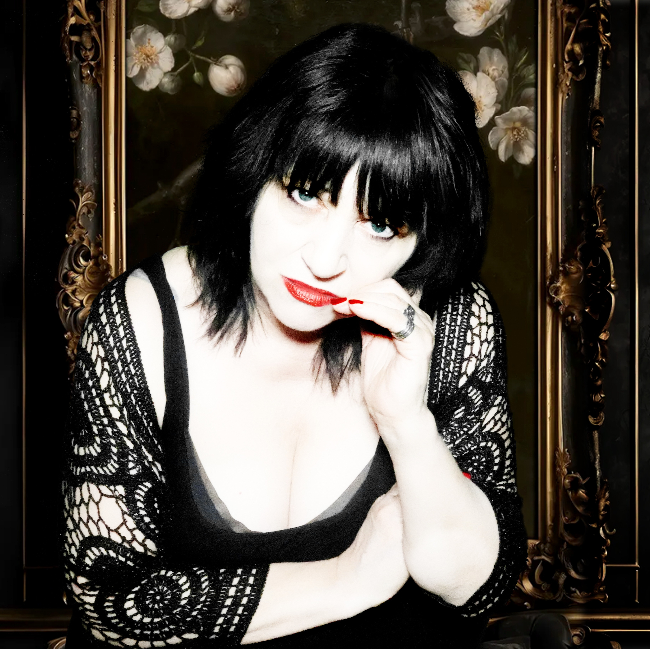 LYDIA LUNCH performs the songs of Suicide and Alan Vega live at The Ed Castle - Concert poster