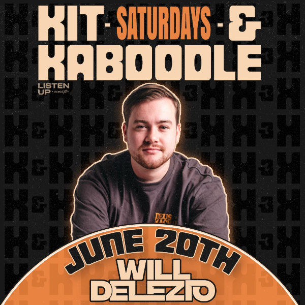 KIT & KABOODLE // JUNE 20TH (ft. WILL DELEZIO) live at Kit & Kaboodle - Concert poster