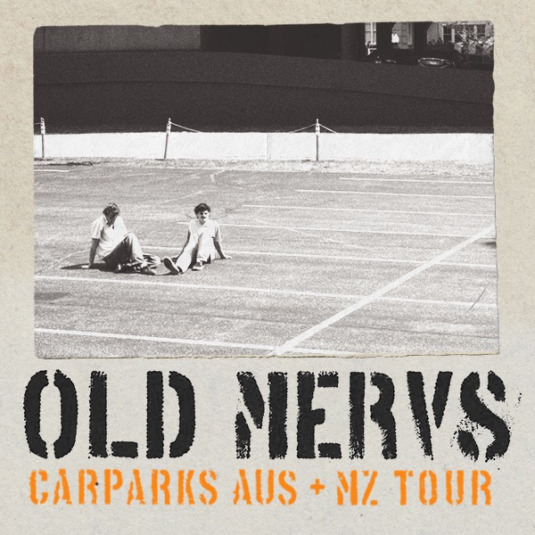 Old Mervs Carparks AU + NZ Tour live at San Fran - Concert poster