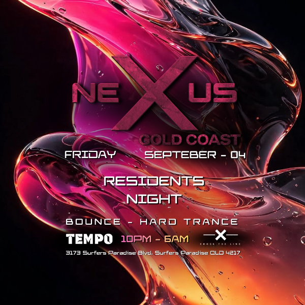NEXUS Friday live at Tempo Nightclub - Concert poster