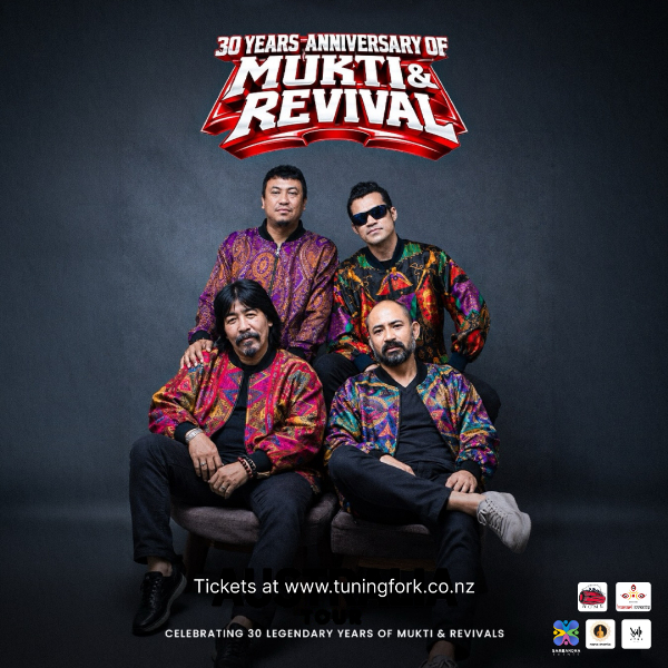 Mukti & Revival - Live in Auckland live at The Tuning Fork - Concert poster