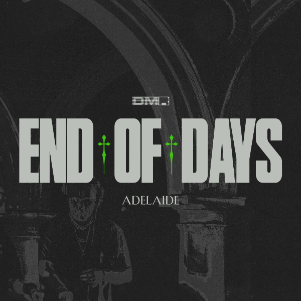 END OF DAYS 2026 - ADELAIDE feat. SHOCKONE b2b AEON:MODE live at UniBar Adelaide - Concert poster