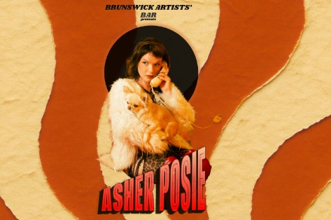 ASHER POSIE / LISA MCGRATH / JACK LEWIS live at Brunswick Ballroom - Concert poster