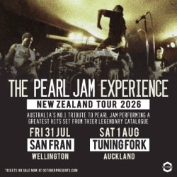 The Pearl Jam Experience live at The Tuning Fork - Concert poster