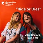 GENERATION WOMEN - Ride or Dies: Stories of Female Friendship