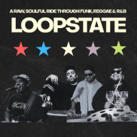 Loopstate live at Lazybones Lounge Restaurant & Bar - Concert poster