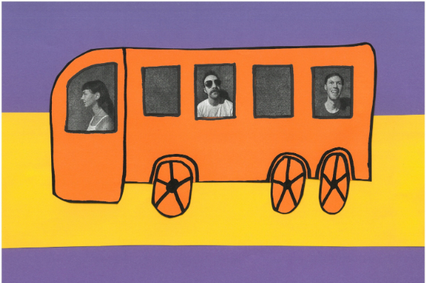 MINIBUS / FIRE BY THE RIVER live at Brunswick Ballroom in Melbourne on March 28, 2026 - Concert poster