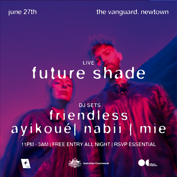 FUTURE SHADE by Offbeat Collective live at The Vanguard - Concert poster