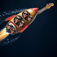 UpAndAway live at Lazybones Lounge Restaurant & Bar in Marrickville on April 16, 2026 - Concert poster