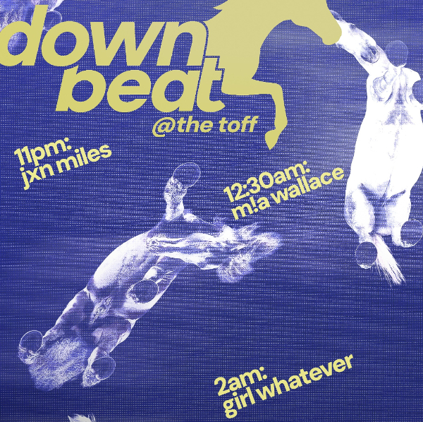 DOWNBEAT @ THE TOFF live at THE TOFF IN TOWN, MELBOURNE - Concert poster