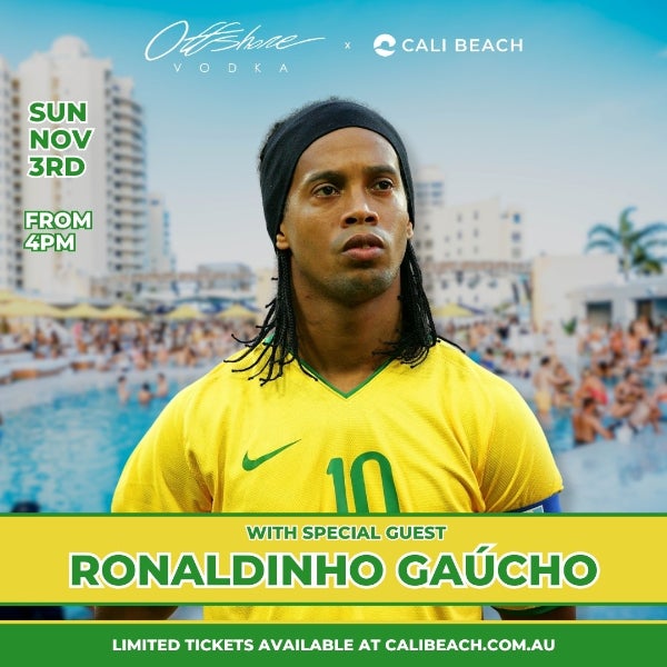 CALI BEACH presents RONALDINHO