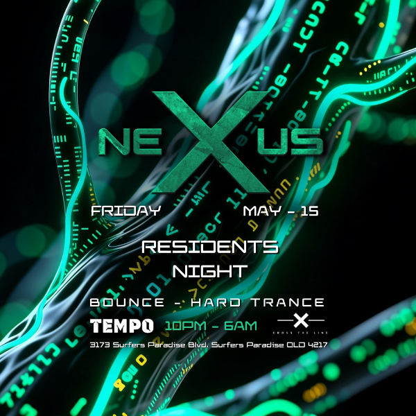 NEXUS Friday live at Tempo Nightclub - Concert poster