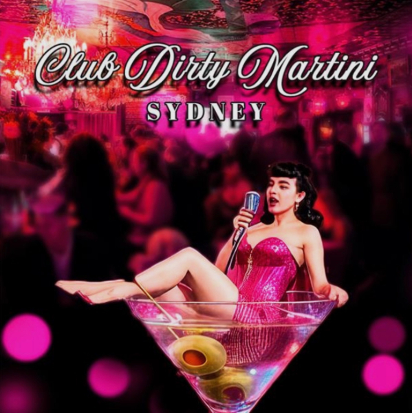 Club Dirty Martini live at Sean & Dolly's - Concert poster