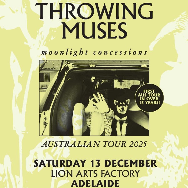 Throwing Muses "Moonlight Concessions" Australia Tour 2025