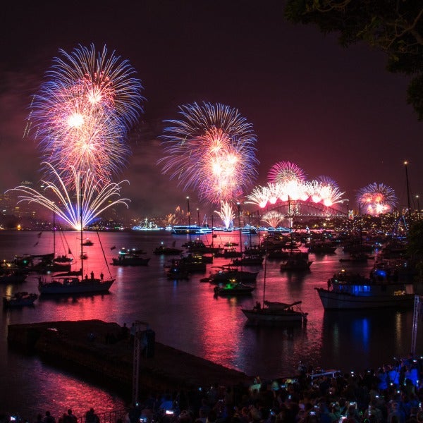 NYE 2024 in Sydney Harbour National Park