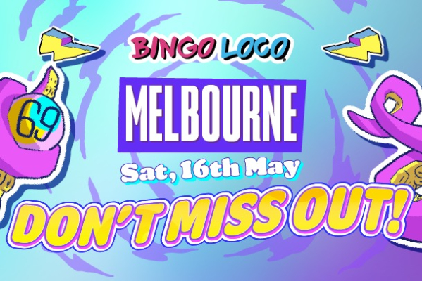 BINGO LOCO live at 170 Russell in Melbourne on May 16, 2026 - Concert poster