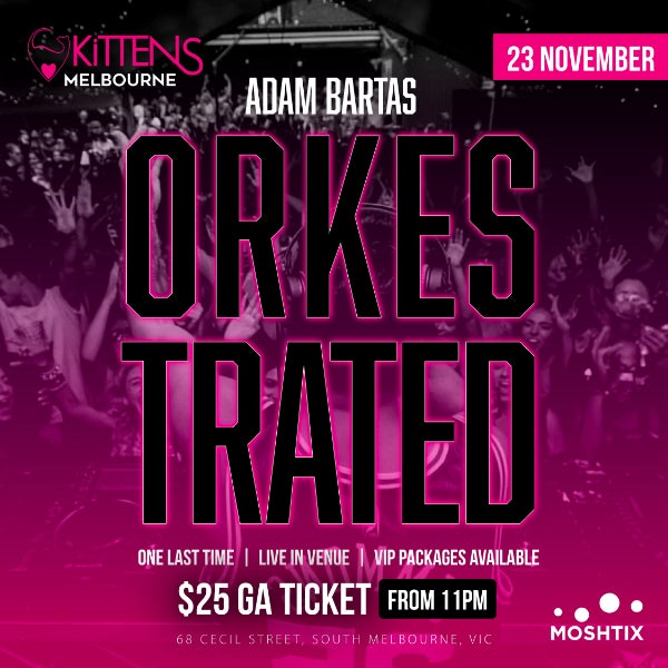Adam Bartas (Orkestrated) | Kittens Melbourne