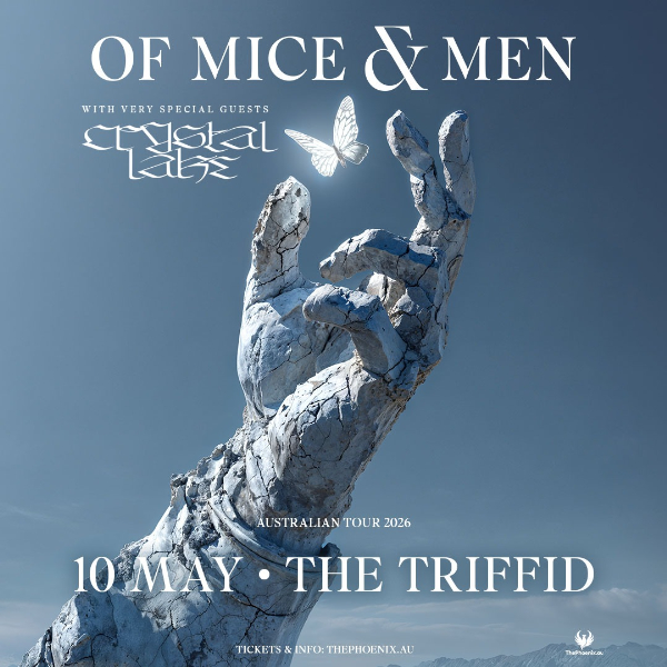 Of Mice & Men live at The Triffid in Brisbane on May 10, 2026 - Concert poster