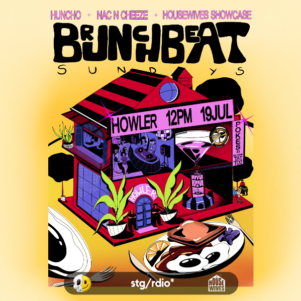 BRUNCHBEAT SUNDAYS live at Howler - Concert poster