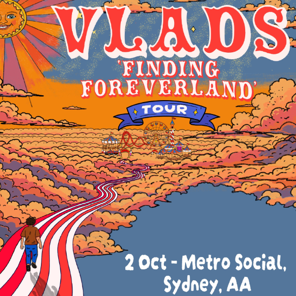 VLADS live at Metro Social - Concert poster