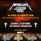 Metallica… A Tribute For All — 40 Years of Puppets Tour with special guests RadioX