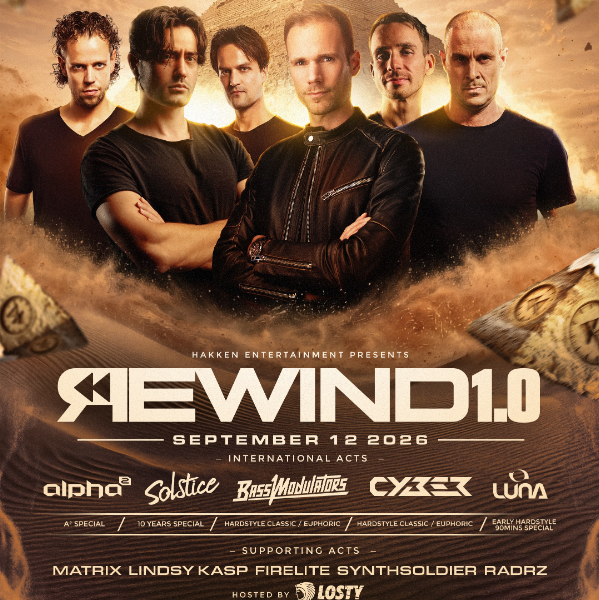 REWIND 1.0 live at Liberty Hall - Concert poster