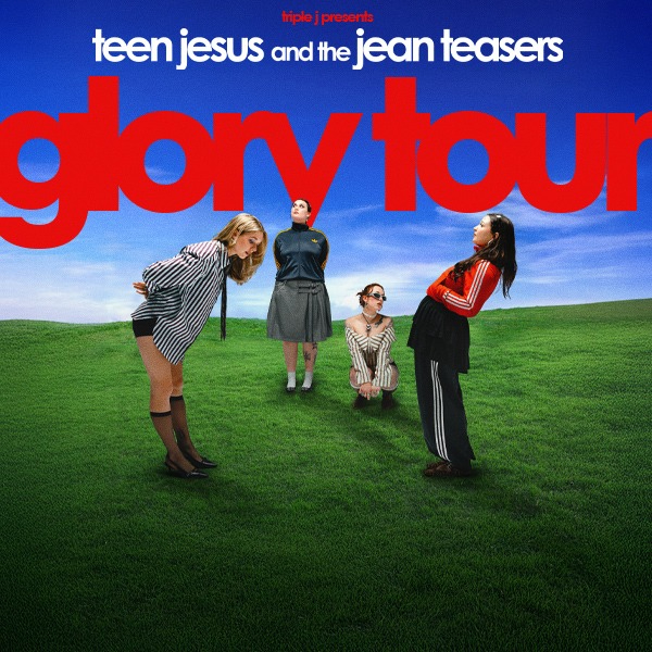 TEEN JESUS AND THE JEAN TEASERS | New Zealand Tour live at Various, NZ - Concert poster