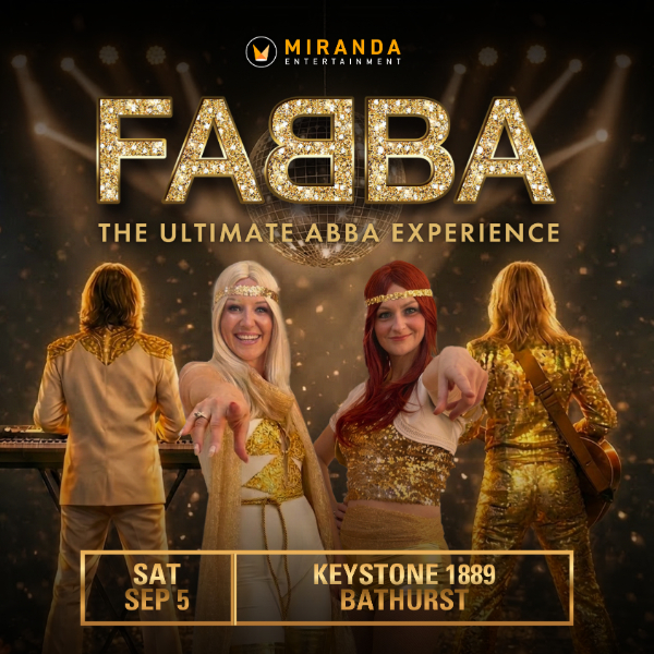 FABBA – The Ultimate ABBA Experience live at Keystone 1889 - Concert poster
