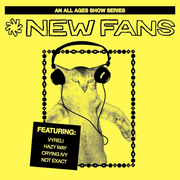 NEW FANS live at BIG FAN - Concert poster