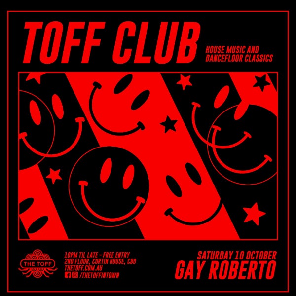 TOFF CLUB with GAY ROBERTO