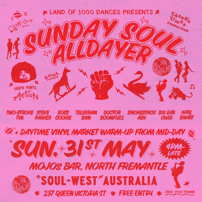SUNDAY SOUL ALLDAYER! live at MOJO'S BAR - Concert poster
