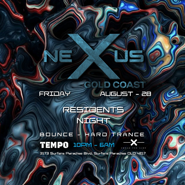 NEXUS Friday live at Tempo Nightclub - Concert poster