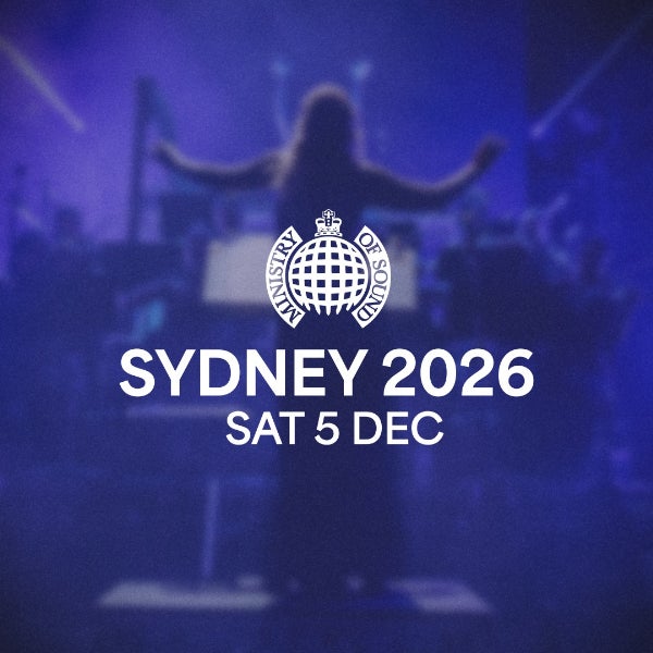 Ministry of Sound Sydney 2026
