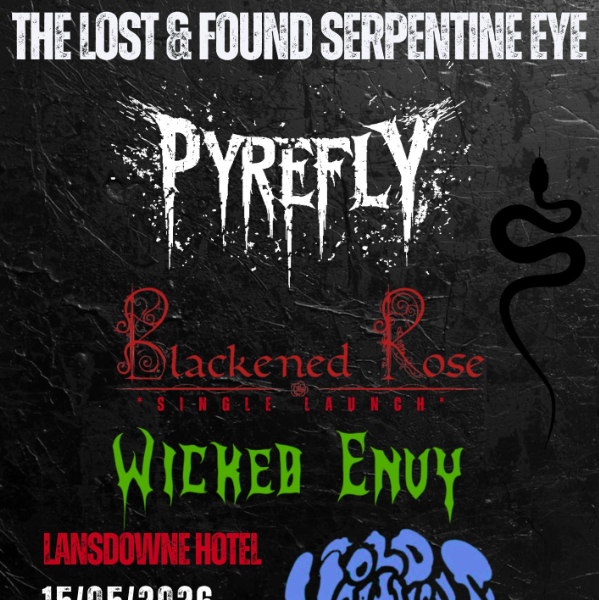 The Lost & Found Serpentine Eye live at Lansdowne Hotel - Concert poster