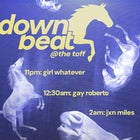 DOWNBEAT AT THE TOFF poster