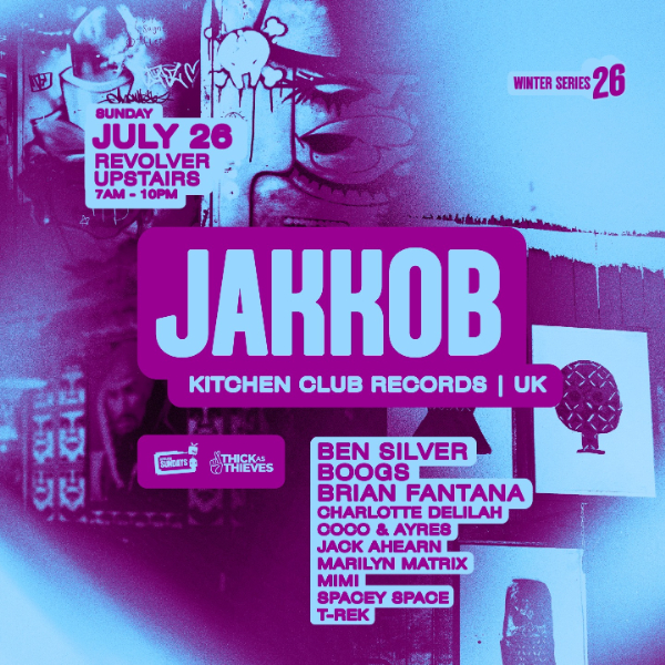 Jakkob (UK)| Winter Series pres. by Thick as Thieves live at Revolver Upstairs - Concert poster