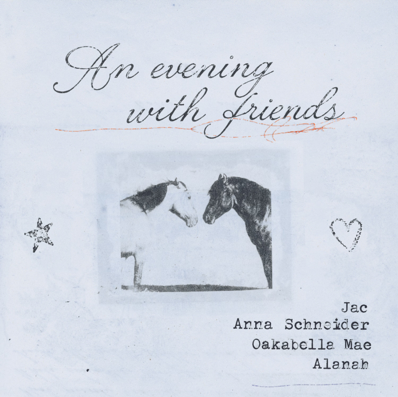 A Evening with Friends live at MOJO'S BAR - Concert poster