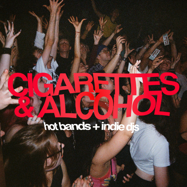 Cigarettes and Alcohol live at The Night Cat - Concert poster