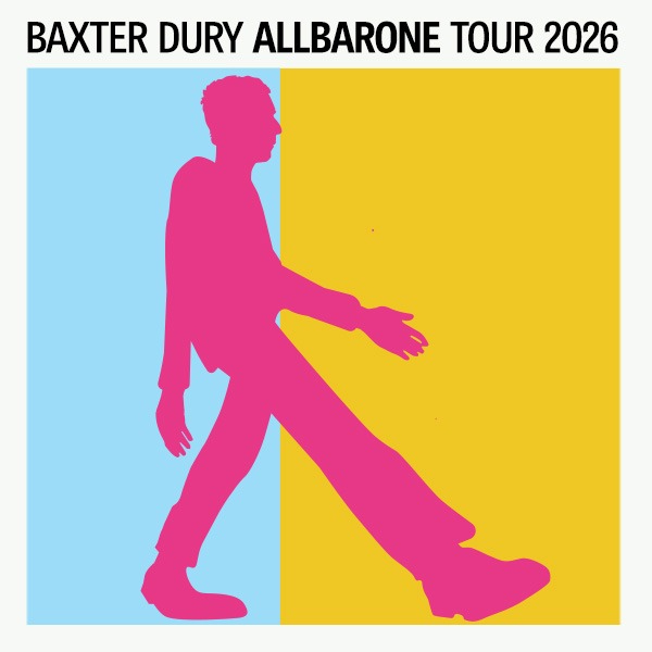 Baxter Dury ALLBARONE Tour 2026 - 2nd Show live at The Hollywood Avondale in Avondale on May 02, 2026 - Concert poster