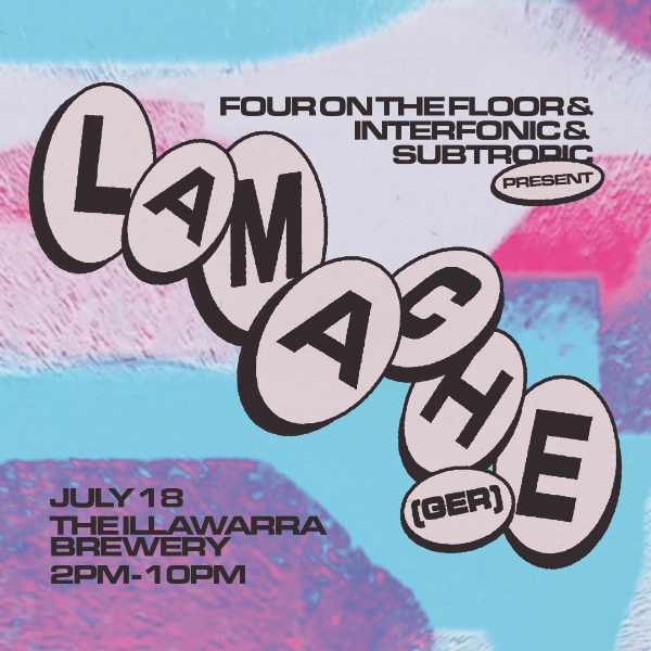 Lamache (Ger) live at The Illawarra Hotel - Concert poster