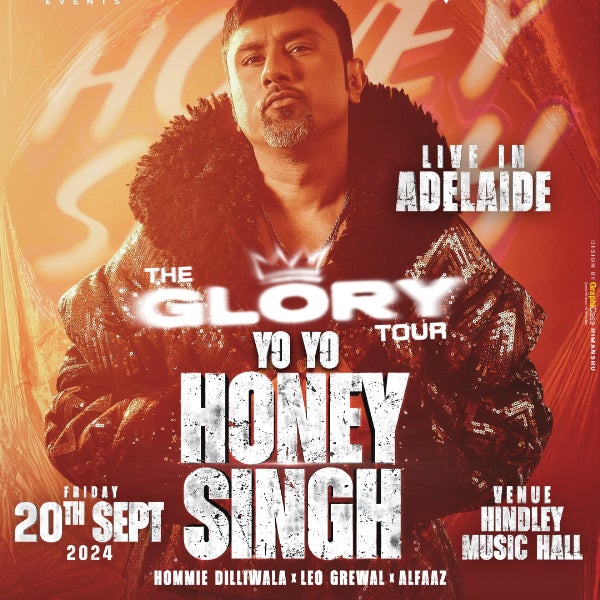The Glory Tour: Yo Yo Honey Singh: Live in Adelaide