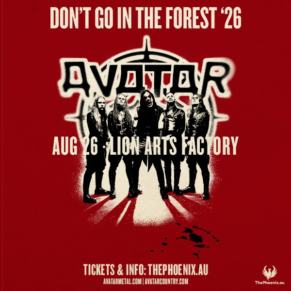 AVATAR (SWE) live at Lion Arts Factory - Concert poster