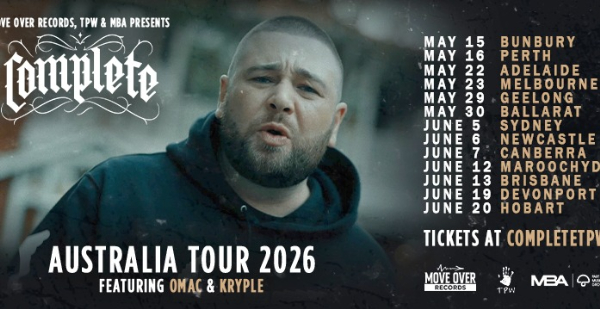 COMPLETE: AUSTRALIA TOUR 2026 live at Mary's Underground in Sydney on June 05, 2026 - Concert poster