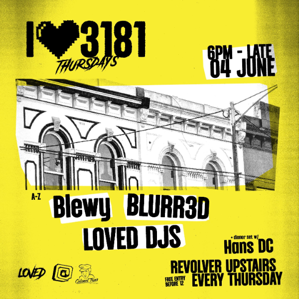 3181 Thursdays live at Revolver Nightclub - Concert poster