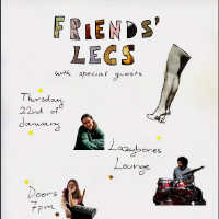 Friends’ Legs + Lindsey + Bea poster
