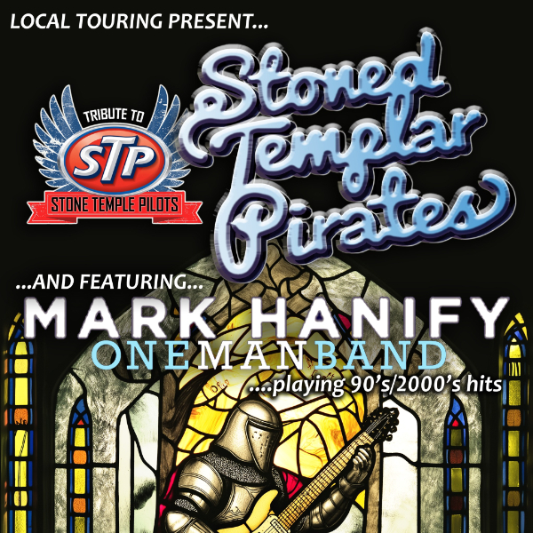 STONED TEMPLAR PIRATES - ONE MAN BAND live at Abandoned Taproom Petone in Petone on March 28, 2026 - Concert poster